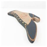 Victoria Shoes Wooden Boot Sign - Handcrafted 1989, Heart & Soul USA
