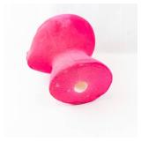 Pink Foam Wig Head Display - Mannequin Head with Neck for Wigs