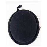 Black Felt Top Hat - Vintage Look