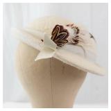 Donaldson Minneapolis Cream Felt Hat - Vintage Women