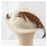 Donaldson Minneapolis Cream Felt Hat - Vintage Women