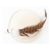 Donaldson Minneapolis Cream Felt Hat - Vintage Women
