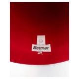 Betmar Red Felt Hat - Black Ribbon Band - Made in USA