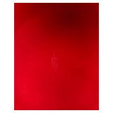 Betmar Red Felt Hat - Black Ribbon Band - Made in USA