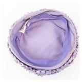 Clover Lane Lavender Braided Vintage Hat, Size 6?