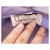 Clover Lane Lavender Braided Vintage Hat, Size 6?