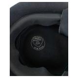 Merrimac Hat Corp Wool Pillbox Hat with Netting & Satin Bow - Black