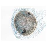 Jo-Leen Creation Fascinator Headpiece - Blue Net Veil with Hair Comb