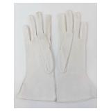 Vintage ladies Leather Gloves - Brown, White & Gray Assorted Pairs (Used)