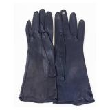 Ladies Vintage Dress Gloves - Black Leather, Beige Lace & White Dress (Lot of 3 pairs)