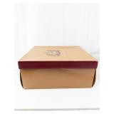 Stetson Hat Box with Crest Logo - Cardboard Display Box