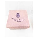 The Misses Johnson Minneapolis Pink Hat Box with Inner Cylinder Insert