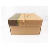 H. Range Co. Cardboard Hat Box with Twine - Vintage Packaging