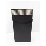 Maurice L Rothschild Young-Quinan Co Presentation Box Black with Striped Rim