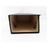 Maurice L Rothschild Young-Quinan Co Presentation Box Black with Striped Rim