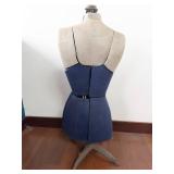 Heathside Adjustable Dress Form - Vintage Studio Mannequin, Navy Cover