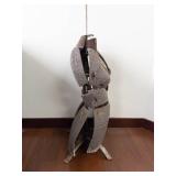 Sally Stitch Push Button Dress Form - Vintage Torso on Stand