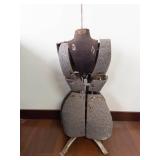 Sally Stitch Push Button Dress Form - Vintage Torso on Stand