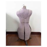 Acme Adjustable Dress Form - Size A - On 3-Leg Metal Stand