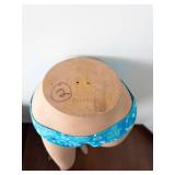 Mannequin Bust & Leg - Female Display Figures with Blue Floral Bikini Bottom (Do not connect)