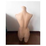 Headless Female Dress Form Torso - Beige Mannequin Bust/Waist/Hips