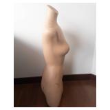 Headless Female Dress Form Torso - Beige Mannequin Bust/Waist/Hips