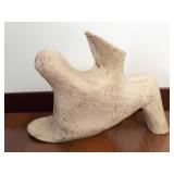 Sculpture - Modernist Abstract Plaster, One Piece