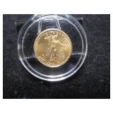 2016 American Eagle $ Five, 1/10oz Bullion