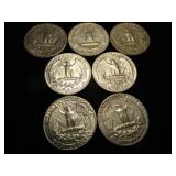 Washington Quarters - Seven