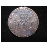 1990 American Eagle $1 Silver Coin