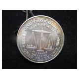 1986 World Trade Unit Silver