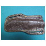 Hand crafted Damascus knife with le...