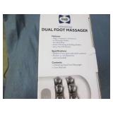 New Sealy dual foot massager...