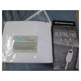 New heating pad and Belle Russo que...