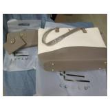 New handbag and clutch...