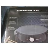 Non stick electric crepe maker with...