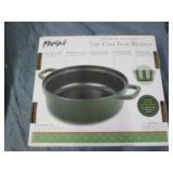 New Parini 2 qt cast iron braiser...