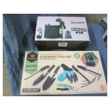 8 Piece garden tool set and 50
