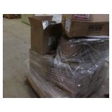 Pallet of assorted electrical, bulb...