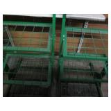 2 sturdy display or shop shelves 24...