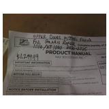 Upper doors with steel frame for Po...