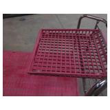Two tier shop cart, lower bed measu...