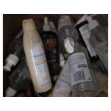 Large box of assorted sun and skin ...