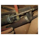 Grease guns and an air hose...