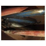 Grease guns and an air hose...