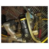 Air powered shear with pressure gua...