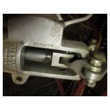 Air powered shear with pressure gua...