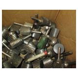 Large lot of assorted grinding bits...