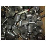 Large lot of assorted grinding bits...