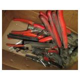 Box of clippers and other assorted ...